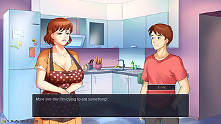MILFs Plaza 35 - Fucking My MILF Landlady in the Kitchen - by Eroticgamesnc