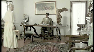 This Horny Blonde Destroys His Cock