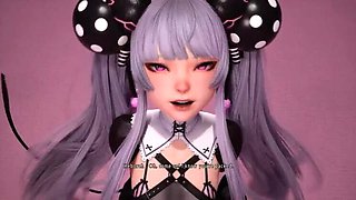 Under The Witch Gothic: Deborah's Devilish Blowjob & Cum Swallow 3D Game