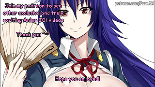 You asked Medaka Box to tease your filthy nipples, pervert! (JOI)
