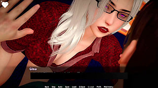 Japanese Stepmom Blowing Young Stepson Hard Cock