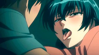 Curvy beauty with huge boobs and a big ass loves to get creampied