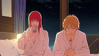 Cartoon hentai, reze, rectal