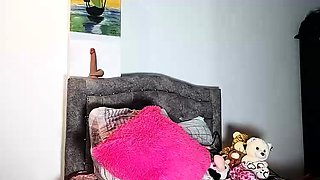 Amateur webcam slut creampie masturbate