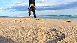 Extremely Boot Passion! Outdoor Beach and Car
