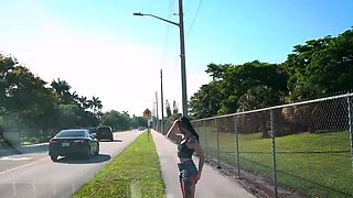 Brenna Mckenna Gets A Ride Back To The Shop For Some Power