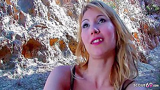 Perfect Body Blonde Latina Teen 18+ Cristal Cherry Seduce To Beach Sex