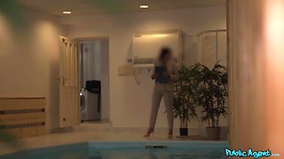 Martin Gun Risks Passion by a Public Poolside