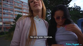 Lexi Dona & Alexis Crystal get wild in public with big dicks and wild orgasms