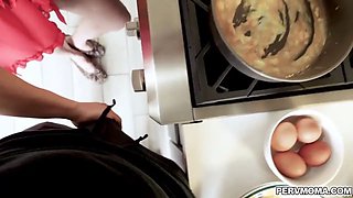 Ariella Ferrera is the best stepmom you wanted to be with.She gave her lucky stepson a hot sloppy blowjob and swallow his creamy jizz for breakfast.