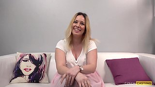 Veronika Surrenders to Czech Casting Solo Passion Heat