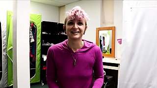 Sexy slut close up pov ass fucking