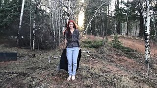 Freckled redhead GF rough sex