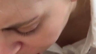 POV Sloppy Deepthroat Blowjob Office Secretary