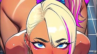 Neon Dreams - Neon Blonde Slut