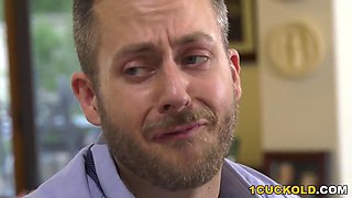 Excited Husband Turns Into A Disappointed Cuckold - Adira Allure