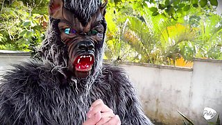 Seductive love's blowjob action