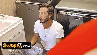 Busty Stepmoms Kenzie Taylor and Olive Glass Arrange a Naughty Son Swap