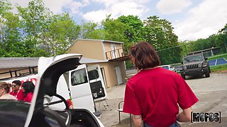 Tony Rubino's Thrilling Car Wash Encounter with a Bold Edge