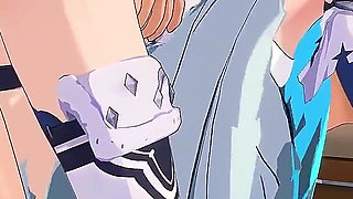 Honkai Impact - Shigure Kira Gangbang Sex - Hentai NSFW Animation