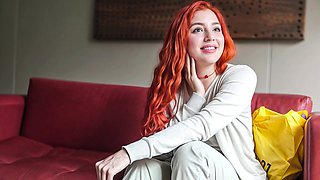 LATINA REDHEAD too good for her BOYFRIEND