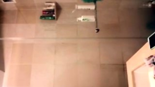 curvy stepmom 51 shaving her pussy in the shower