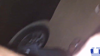 Cuckold Leaves Wife with Her Butt Exposed at the Car Window to Strangers in Public!