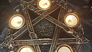 Real Satanic Witch Performs Black Magic Rituals and Summons Satan to Have Sex with Him