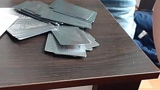 A Card Game Turned Into a Hot Lesbian Threesome