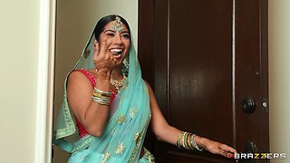 horny lad fucks his friend's indian wife after fucking his girlfriend
