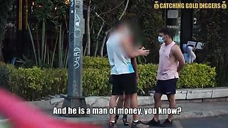 Hot Mexican Wife Gets Double Teamed By 2 Guys - Rough Threesome Action