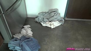 I'll let you fuck me if you do my laundry