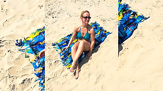 Amateur Blonde Mature Wife Enjoys Sex After Walk