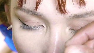 Assfuck and Mega Facial for the Super Horny Dutch Girl with the Longest Legs