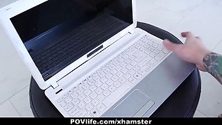 Povlife - brace faced brazilian pounded by bore