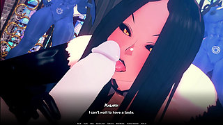 Demon Princess Plays with My Big Cock