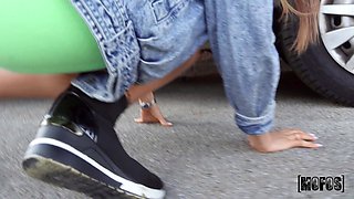 Lewd whore mind-blowing porn scene