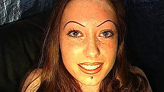 Wild Bukkake Orgy: Two Collared Sluts Get Faces Drenched in Cum!