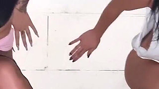Two Teens Are Peeing in a Square!