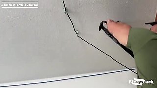 MMF Bisexual Threesome with Thick Latina Luna Lopez and Ivy Steele - Deep Throat & Cumshot