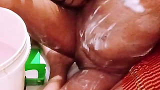 Desi Couple Soapy Bathroom Sex - Wet Body Massage & Hard Fuck