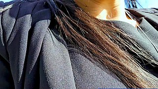 Public sex with big boobs Thai MILF slut