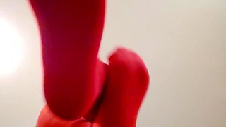 Hungry brunette solo masturbation