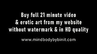 Tongue fuck me and give me intense shaking orgasm, 21 minute Silent ASMR for sexual tension and masturbation