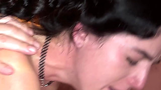 Gagging on Cock After Cock at the Gang Bang - Yes Day