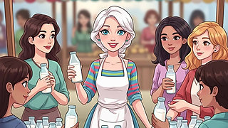 The road to black men's milk brings joy to horny women.