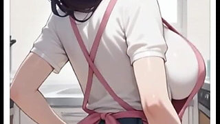 Busty Ai Waifu Gets MILF Compilation- Lovescape Daily