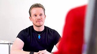 Max Maynard Face Fucks Shy Big-Tits MILF Danka Diamond Till She Swallows Cum