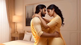 Desi couple's wild romance leads him to unload inside her pussy