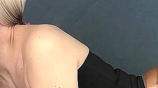 The Babysitter Was Sitting with the, but She Had to Give a Blowjob and Swallow the Sperm